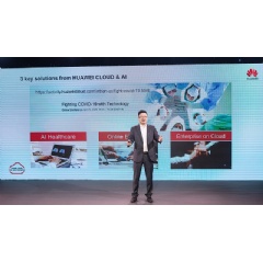 Deng Tao, President of HUAWEI CLOUD Global Market，launched the global action plan
