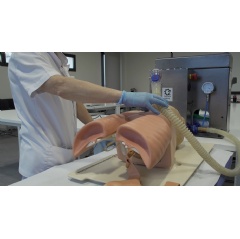 SEAT engineers have designed a part that enables the ventilator to be used by two different patients