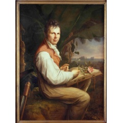 

Friedrich Georg Weitsch, Portrait of Alexander von Humboldt (17691859), 1806, oil on canvas, 49 5/8 x 36 3/8 in., Staatliche Museenzu Berlin, Nationalgalerie, photo: bpk Bildagentur/Nationalgalerie, Staatliche Museen, Berlin, Germany/KlausGoeken