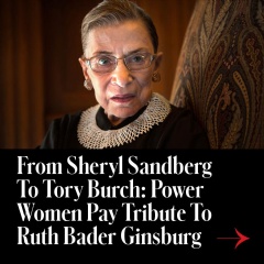 Forbes Pays Tribute To Ruth Bader Ginsburg Forbes