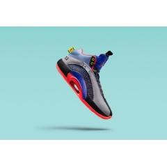 The Center of Gravity colorway of the Air Jordan XXXV is a nod to the original Air Jordan V on its 30-year anniversary.