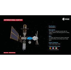  ESA
Human Spaceflight
Human and robotic exploration infographics