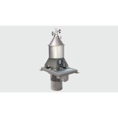 The GEA solid wall bowl separator XTC for chemical extraction, ATEX design. Photo: GEA