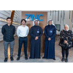 CODE 7 participants (left to right) Omar Saleh; Khalid Al Jassim; Abdullah Al Rasheed; Abdulaziz Khalifa and Sara Al Rabab