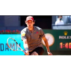Dominic Thiem is making his sixth appearance at the Mutua Madrid Open.