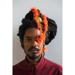 Julien Creuzet, artist and part of the BMW Art Journey shortlist 2021, represented by High Art, Paris. Courtesy of the artist and High Art, Paris.