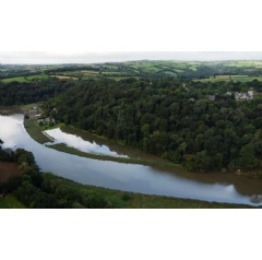 Bank breached in milestone moment for new wetland habitat National Trust Images / Steve Haywood