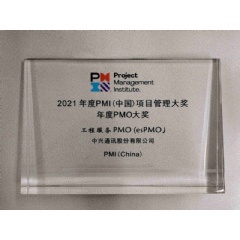 The PMI (China) PMO of the Year Award