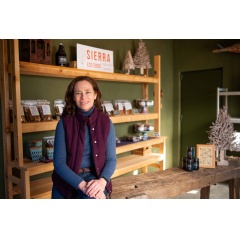 Patricia Vega started her business Sierra Eco Foods in Rascafría, Madrid, with the financing of a MicroBank loan