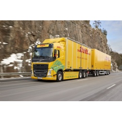 A zero emission DHL Freight electric truck. Source: Deutsche Post AG