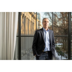 Caption:
Dan Huttenlocher, inaugural dean of the MIT Schwarzman College of Computing, has been focused on bridging gaps between disciplines since he first became interested in the nascent field of artificial intelligence as a teenager.