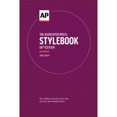 Cover of the AP Stylebook, 56th Edition. (AP Photo)