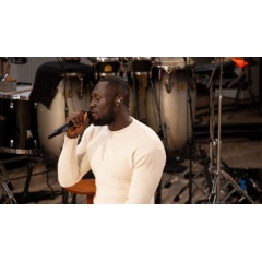Stormzy performing