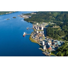 INEOS Inovyns industrial site at Rafnes in Bamble Municipaility in Vestfold and Telemark County, Norway. (Photo: INEOS Inovyn Norway)