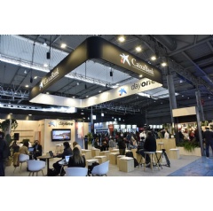 CaixaBank stand in the 4YFN 2022