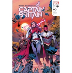 Betsy Braddock: Captain Britain (2023) #1 cover by: Erica DUrso