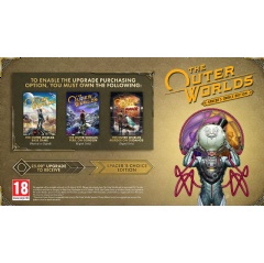 *Based on Private Divisions suggested retail price for The Outer Worlds: Spacers Choice Edition. Actual price may differ. Limit of one upgrade per account. See platform store for details and terms.