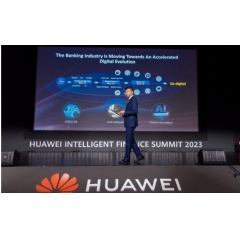 Leo Chen, President of Huawei Sub-Saharan Africa Region spoke at Huawei Intelligent Finance Summit for Africa 2023