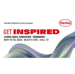 With the theme “Get Inspired”, Henkel aims to excite visitors at LIGNA through a comprehensive portfolio of innovative and sustainable adhesives, processes, and digital tools.