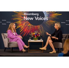 Bloomberg anchor Francine Lacqua in conversation with Nicola Mendelsohn, Head of Global Business Group at Meta.