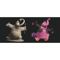 Stylization in Bing Bongs character design