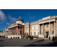 Exterior, The National Gallery. Photo:  The National Gallery, London