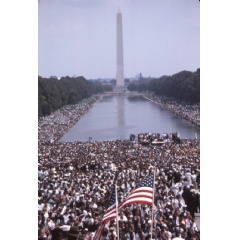 March on Washington for Jobs and Freedom Aug. 28, 1963. Collection of the Smithsonian’s National Museum of African American History and Culture, Gift of Kitty Kelley and the Estate of Stanley Tretick. Copyright Smithsonian Institution.