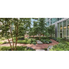 Photo: The Via 57 West roof garden on top of the residential tower at 625 West 57th St. - Courtesy The Durst Organization