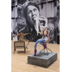 Sarah Lucas HAPPY GAS Installation View at Tate Britain 2023. © Sarah Lucas. Photo © Tate (Lucy Green)