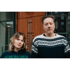 Gina Gylver, Head of Natur og Ungdom ( Young Friends of the Earth Norway ), and Frode Pleym, Head of Greenpeace in Norway.
© Marthe Haarstad / Greenpeace