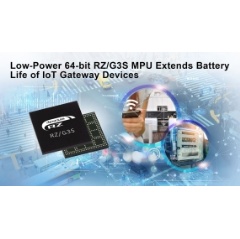 RZ/G3S 64-bit MPU for IoT Edge and Gateway Devices