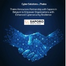 Thales Announces Partnership with Saporo in Belgium to Empower Organizations with Enhanced Cybersecurity Resilience