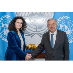 GCF Executive Director Mafalda Duarte met with UN Secretary-General Antnio Guterres in New York where progress updates were provided on GCFs efficiency and impact reforms.