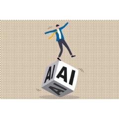 A new study finds that people are neither entirely enthusiastic nor totally averse to AI.
Christine Daniloff,MIT; iStock