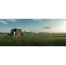 The worlds first runway sauna opened at the Helsinki Airport