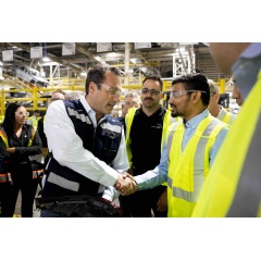 Stellantis COO of the Americas Antonio Filosa meets with employees at Detroit Assembly Complex - Jefferson, production home of the Jeep®