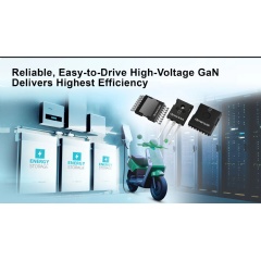 New 650-V Gen IV Plus GaN FETs available in TOLT, TO-247 and TOLL package options