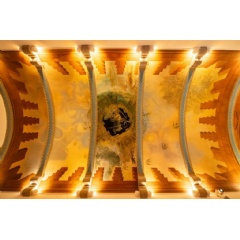 Ceiling painted by Dal in the Hall of Shields