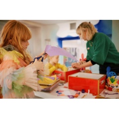 
Family activities at Tate St Ives. Photo  Ian Kingsnorth
