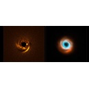 Astronomers witness newborn planet sculpting the dust around it