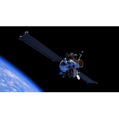 Rendering of Blue Ring, a large high-mobility space platform providing full-service payload delivery, on-board edge computing, housing, and end-to-end mission operations.
Credit:
Blue Origin