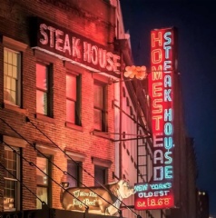 Old Homestead Steakhouse in the Meatpacking District.