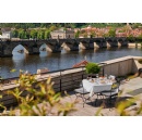 Golden Evenings, Riverside Location, and Alfresco Indulgence at Four Seasons Hotel Prague