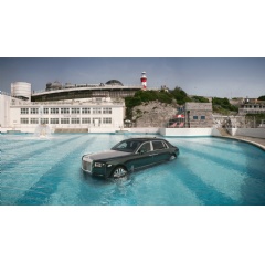 Rolls-Royce Phantom at Tinside Lido