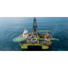 The well was drilled by the COSL Innovator drilling rig.
Photo: COSL Drilling Europe