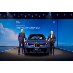 World Premiere BMW iX3. Oliver Zipse, Chairman of the Board of Management of BMW AG (on the right) and Adrian van Hooydonk, Head of BMW Group Design (on the left)