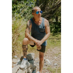 Author Phillip Crawford Jr: Getting Tattooed with Gay (and Mafia) History; Photo by Amber Elizabeth from Sonder Photo Co (Instagram @sonderphotoco)