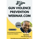 Apostle Paul Benjamin author of the Book, No Child Without A Dad, Launches Gun Violence Prevention Webinar