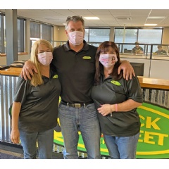 Patrick Connell, ARS and DTRs president and owner poses for a photograph with his sisters, Dana Bozzo (left) and Janet Connell (right).