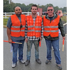 Veterans and ARS Truck & Fleet Service Employees - Mead, Herb, and Russ volunteered their time at Vet Fest 2020